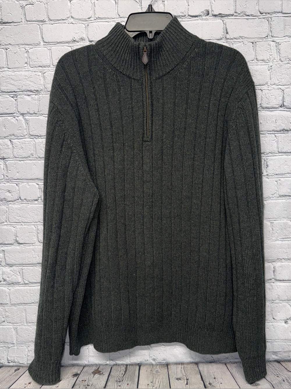 Brooks Brothers Lambswool 1/4 Zip